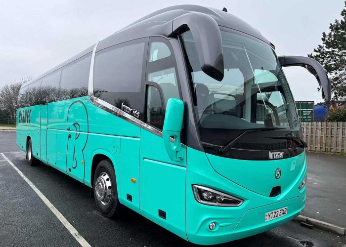 Barnes Coaches Takes Delivery of its new 11th Irizar