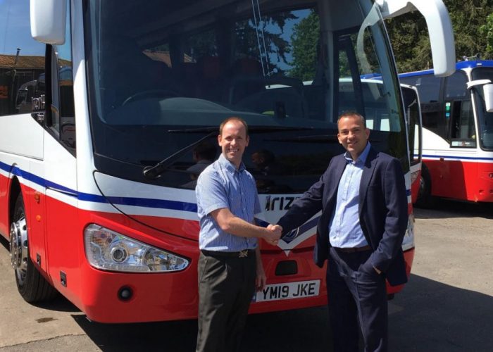 High-capacity Irizar Integral i4 brings the Wow factor to Falcons Fleet