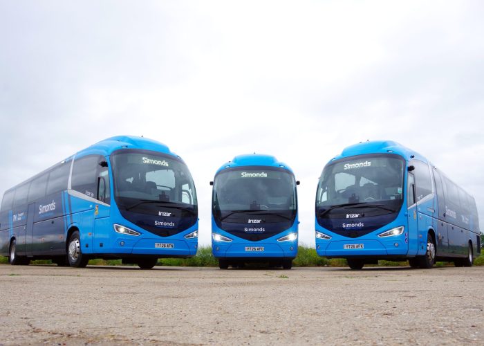 Transport Made Simple has strengthened its fleet with a trio of premium Irizar i6S Efficient coaches