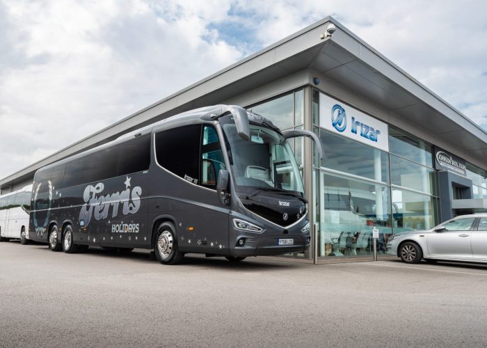 Platinum class Irizar i8 Integral keeps wheels turning for Ferris Holidays