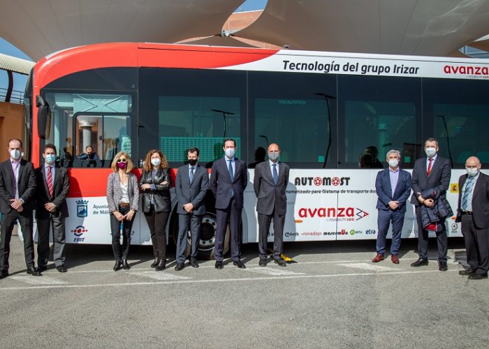 The First Zero Emissions Autonomous Irizar Bus Is on the Road in Malaga